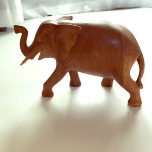Good luck wooden elephant